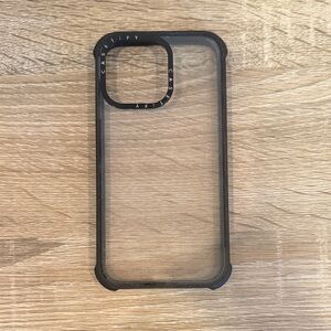 Casetify Transparent Black Phone Case